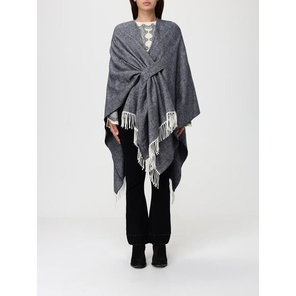 Twinset Coat Woman Blue